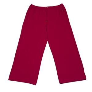 Pink St. John Sport By Marie Gray Wide Leg Pants Size L